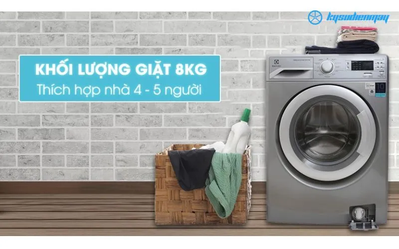 kinh nghiệm mua máy giặt electrolux theo khối lượng